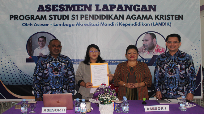 Asesmen Lapangan S1 Pendidikan Agama Kristen STFT INTIM Makassar